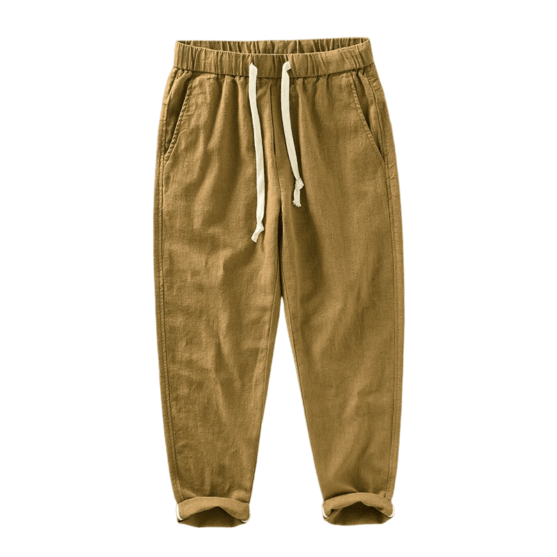 Heren Linnen Broek Rovino Zevian