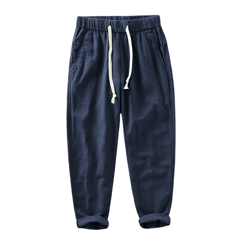 Heren Linnen Broek Rovino Zevian