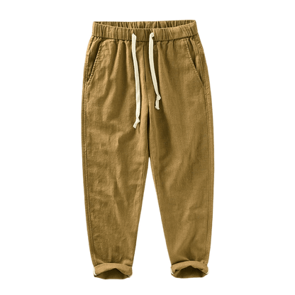 Heren Linnen Broek Rovino Zevian