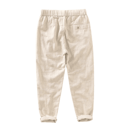 Heren Linnen Broek Rovino Zevian
