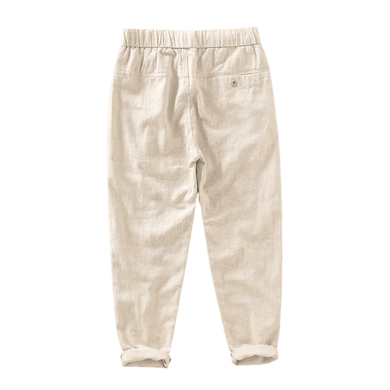 Heren Linnen Broek Rovino Zevian
