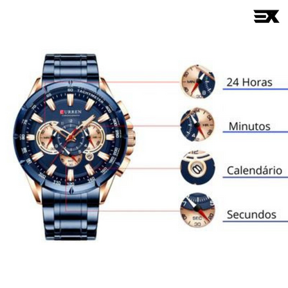 Roestvrijstalen Horloge Zevian