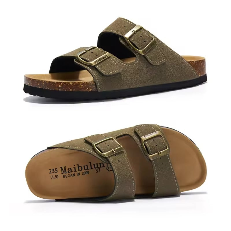 Birken California Suède Sandalen voor Mannen