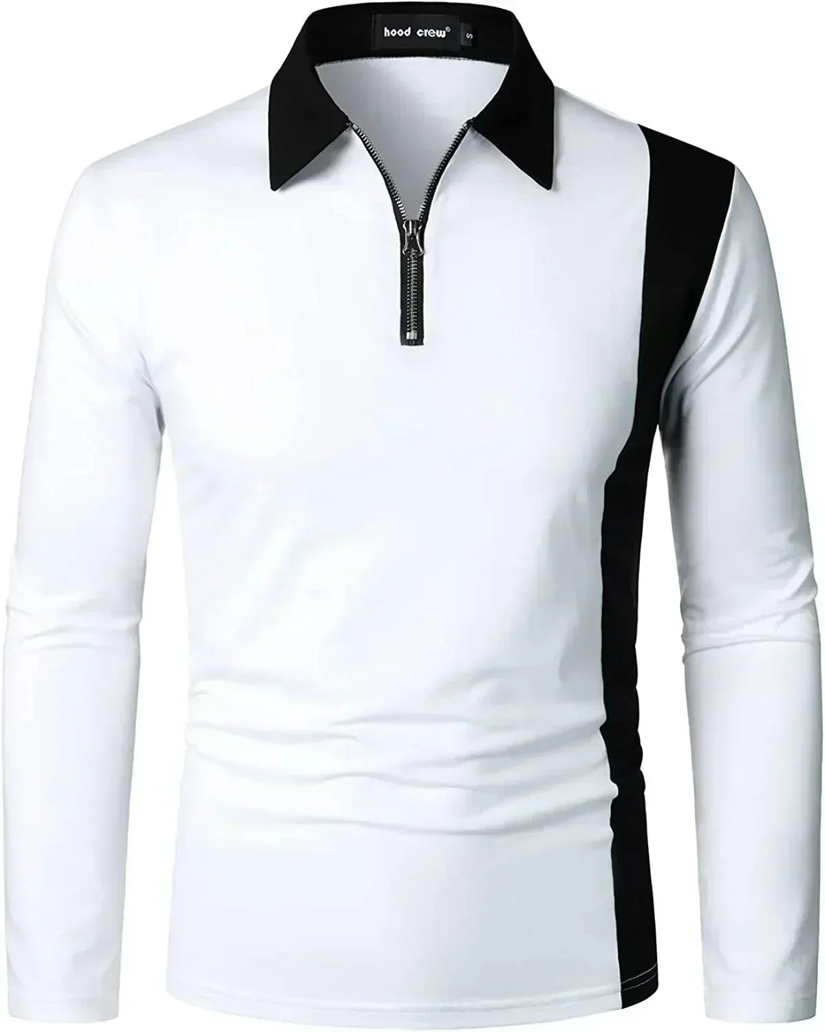 Heren Lange Mouwen Polo Shirt Padrony Zevian