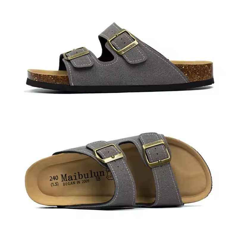 Birken California Suède Sandalen voor Mannen